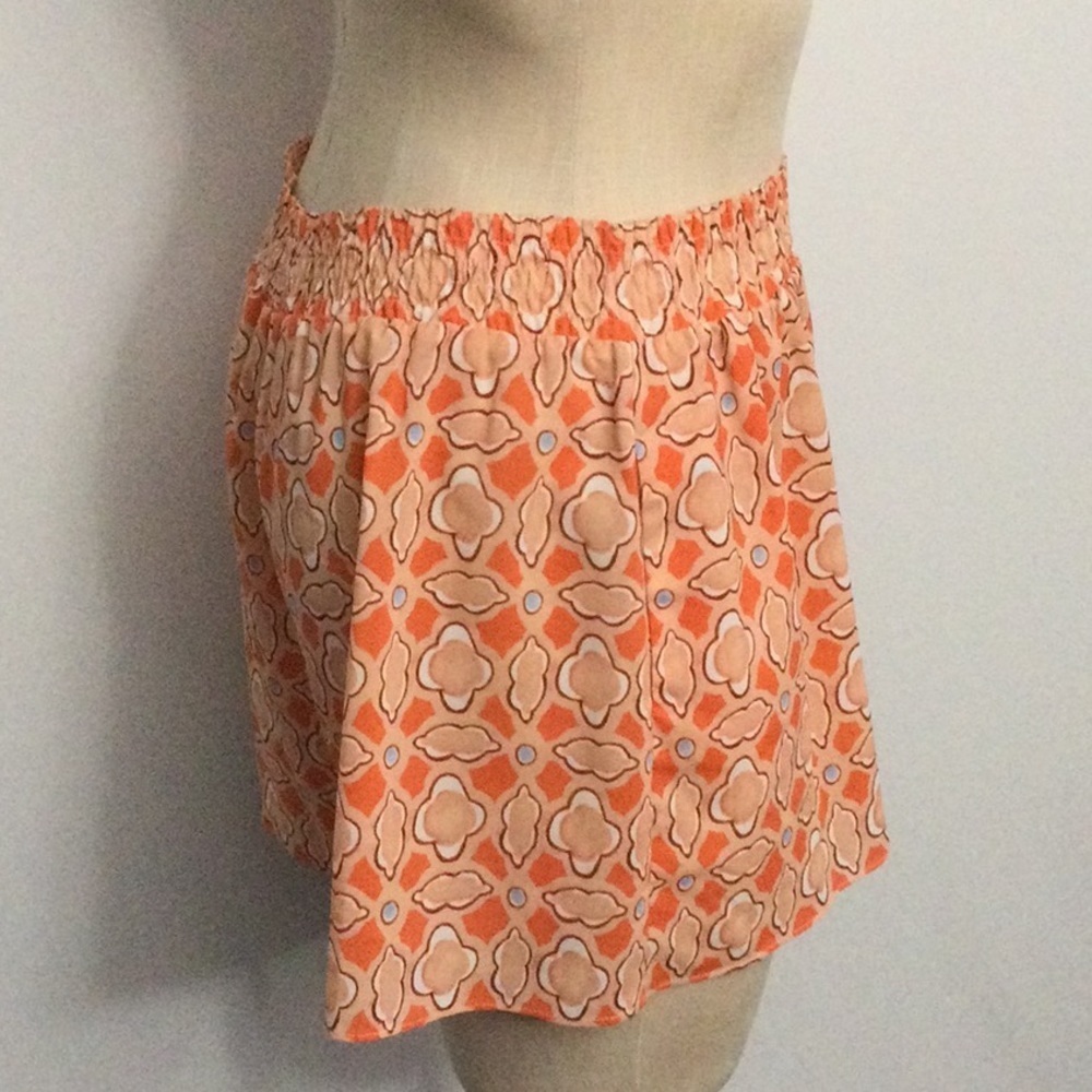 Alice & Olivia Dress Shorts Size Medium Orange - Picture 3 of 11